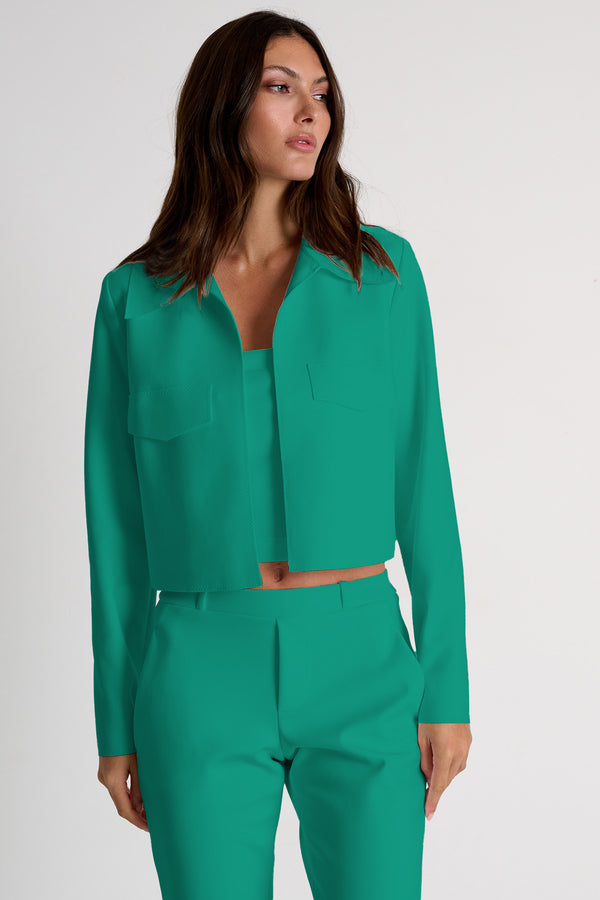 Shan Sofia Contemporary Cropped Jacket - 52527-75-610
